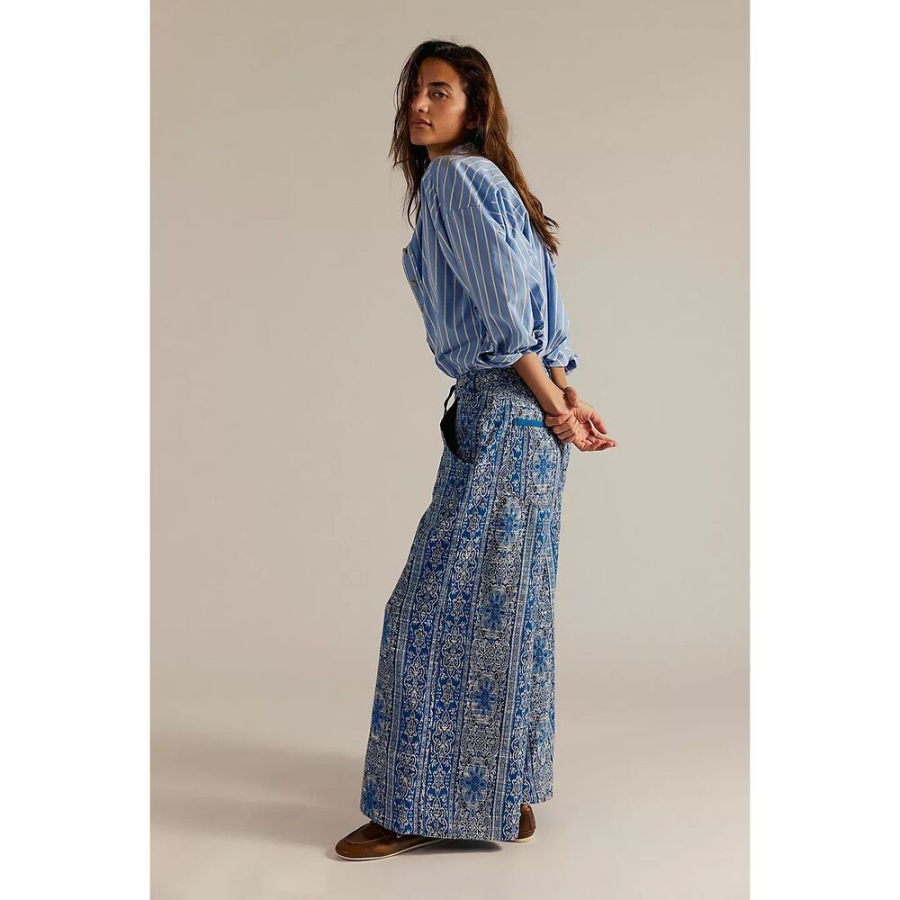 Free People Dahlia Wide-Leg Pants Size 10 - Picture 3 of 11